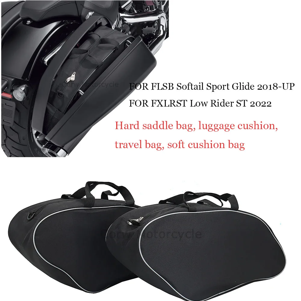 New Motorcycle Accessories For Harley FLSB Softail Sport Glide 2018-UP Hard Saddle Bag Luggage Cushion Travel Bag Soft Cushion B
New Motorcycle Accessories For Harley FLSB Softail Sport Glide 2018-UP Hard Saddle Bag Luggage Cushion Travel Bag Soft Cushion B