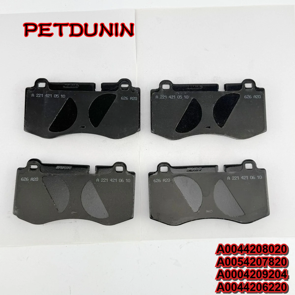 A0044208020 A0054207820 A0004209204 A0044206220 TS Disc Brake Friction Pads for CLS 350 S-Class 65 AMG E 230/250
A0044208020 A0054207820 A0004209204 A0044206220 TS Disc Brake Friction Pads for CLS 350 S-Class 65 AMG E 230/250
