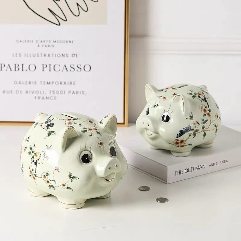 Alcancía De Ahorro Ceramic Piggy Bank Home Cute Desktop Ornament Creative Birthday Gift Ornament Tirelire Money Box קופת חיסכון
Alcancía De Ahorro Ceramic Piggy Bank Home Cute Desktop Ornament Creative Birthday Gift Ornament Tirelire Money Box קופת חיסכון