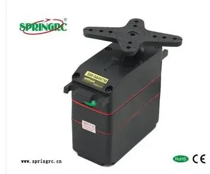 Springrc SM-S8467M 7.4V 493 oz-in 36kg Torque 0.24sec Metal Digital Heavy duty servo For 1/5 gas HPI BAJA Oil Motor Vehicle car
Springrc SM-S8467M 7.4V 493 oz-in 36kg Torque 0.24sec Metal Digital Heavy duty servo For 1/5 gas HPI BAJA Oil Motor Vehicle car