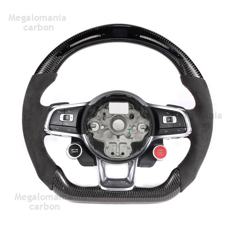 Fit for Volkswagen Golf 7.5 GTI MK7 VW Polo GTS GTD GTE Scirocco R Passat CC R-Line LED Carbon Fiber Steering Wheel
Fit for Volkswagen Golf 7.5 GTI MK7 VW Polo GTS GTD GTE Scirocco R Passat CC R-Line LED Carbon Fiber Steering Wheel