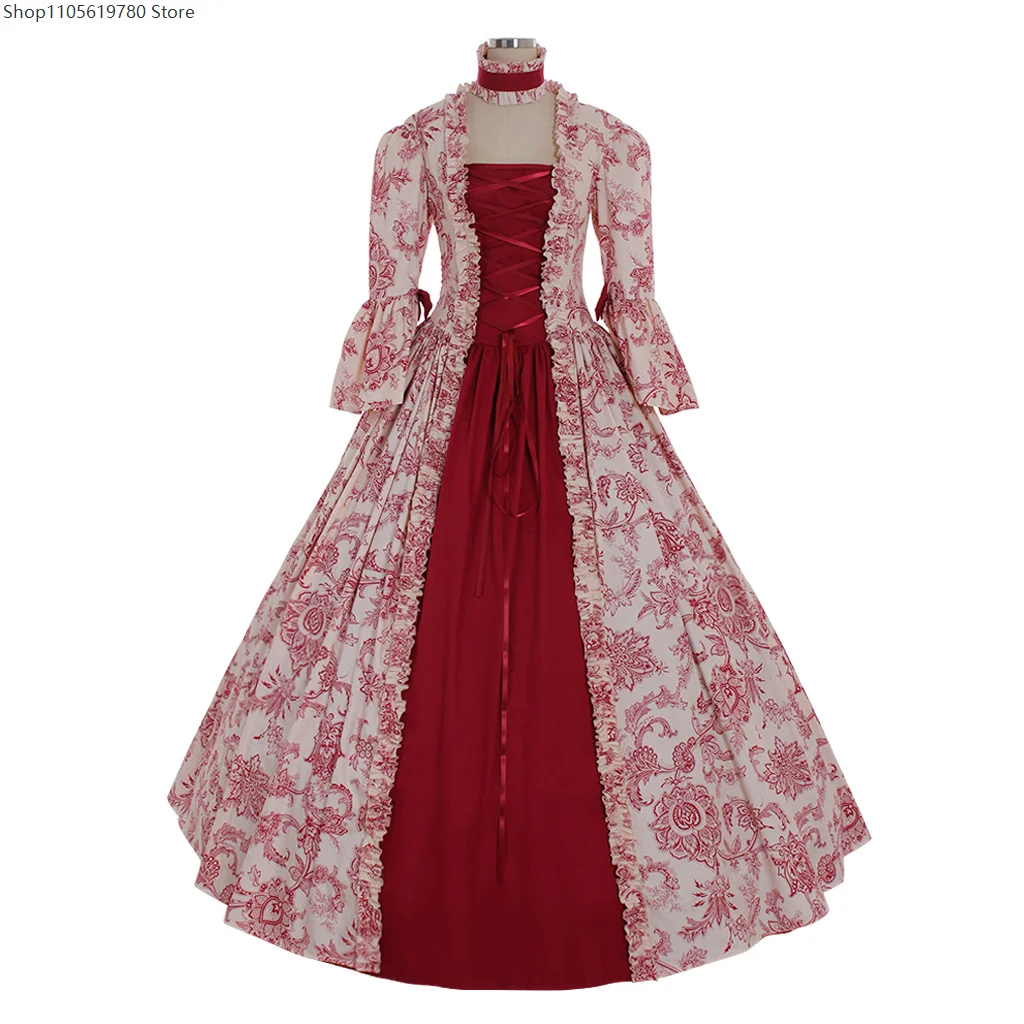 Medieval Victorian Gothic Lolita Ball Gown Women Vampire Queen Princess Cosplay Dress For Halloween Carnival Party Performance
Medieval Victorian Gothic Lolita Ball Gown Women Vampire Queen Princess Cosplay Dress For Halloween Carnival Party Performance