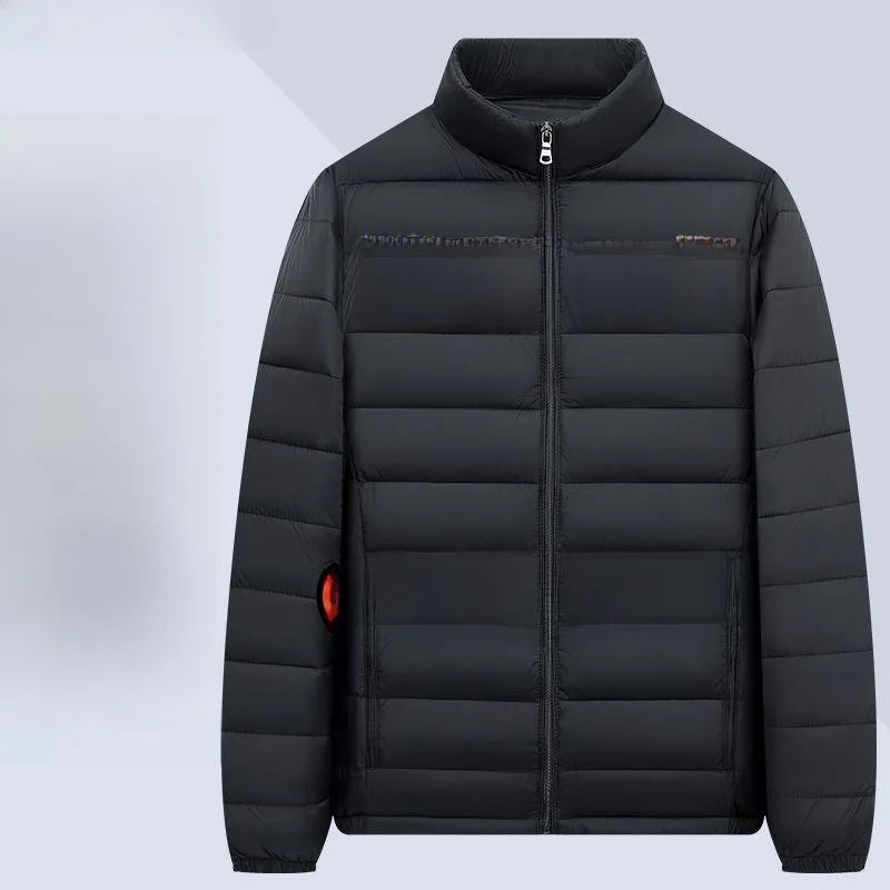 Men's Lightweight down Cotton Jaet ort Loose Large Size Casual Warm White Fluffy Stand Collar Cotton Coat Hooded Outerwear
Men's Lightweight down Cotton Jaet ort Loose Large Size Casual Warm White Fluffy Stand Collar Cotton Coat Hooded Outerwear