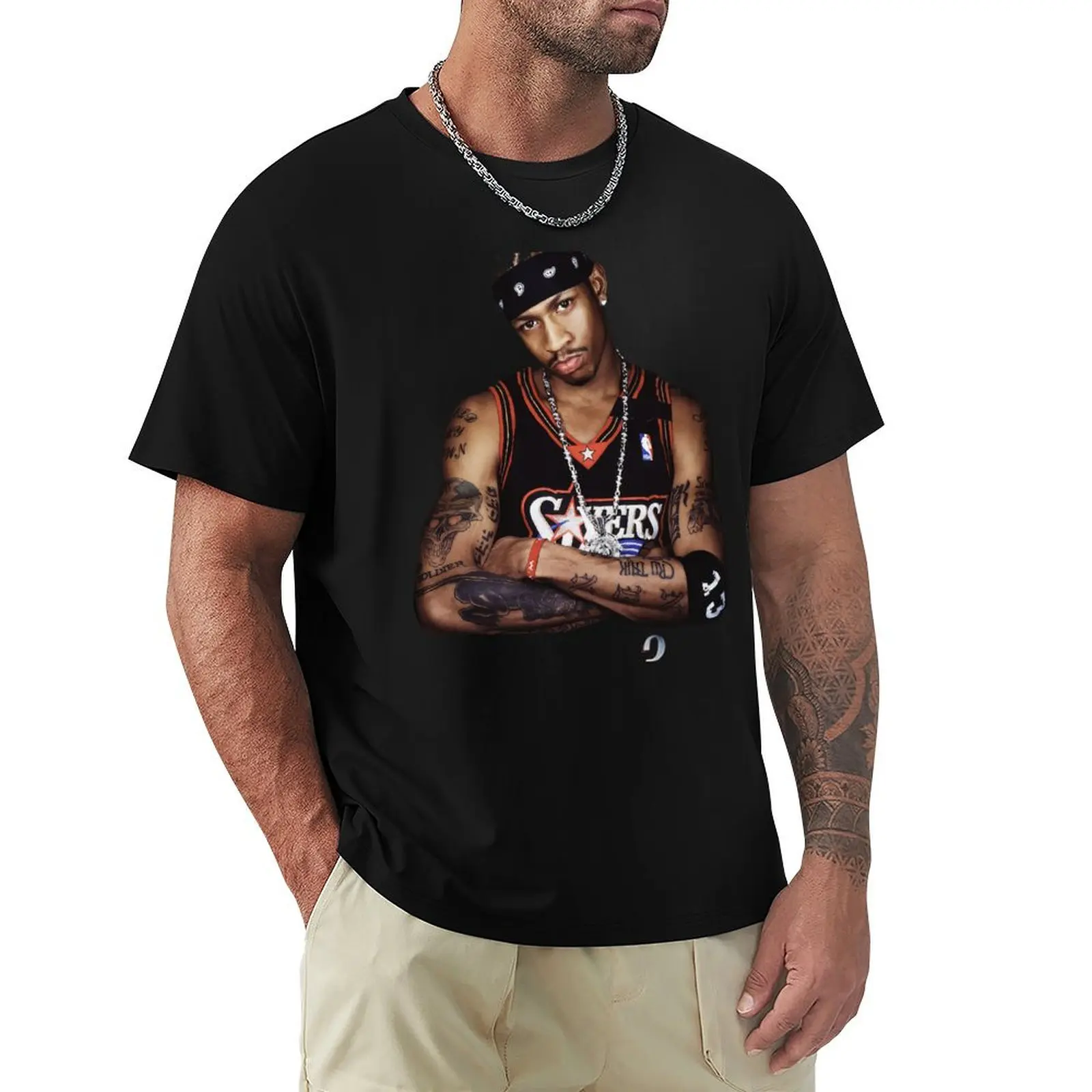 Allen Iverson T-Shirt shirts graphic anime clothes tops sublime funny t shirts for men
Allen Iverson T-Shirt shirts graphic anime clothes tops sublime funny t shirts for men