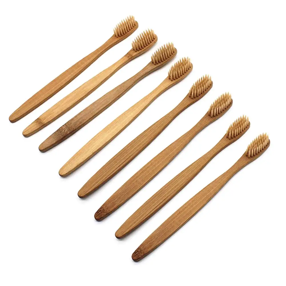 8 Pcs Extra Clean Medium Toothbrush - Natural Wooden Toothbrushes Charcoal Eco-friendly
8 Pcs Extra Clean Medium Toothbrush - Natural Wooden Toothbrushes Charcoal Eco-friendly