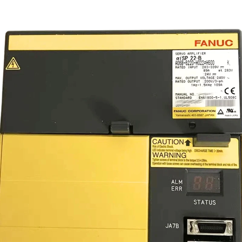 Fanuc A06B-6220-H022 # Сервоусилитель H600, проверен, в наличии.
Fanuc A06B-6220-H022 # Сервоусилитель H600, проверен, в наличии.