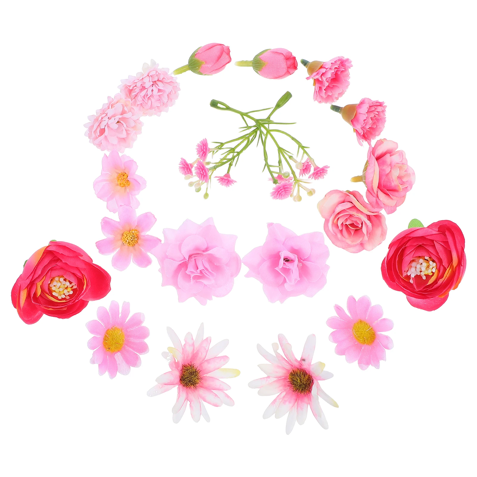 20 Pcs Artificial Daisy Flowers Mini Silk Heads Hair Cloth Fake Decorative Craft Spring Simulated Accessories Wedding Party
20 Pcs Artificial Daisy Flowers Mini Silk Heads Hair Cloth Fake Decorative Craft Spring Simulated Accessories Wedding Party