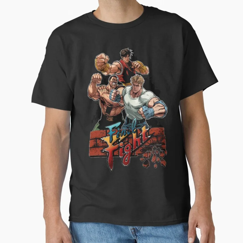 Final Fight 80s Combat Game Cartoon Arcade video game Street Fighter Gift t shirt Large size tops Anime Graphic Print Clothes
Final Fight 80s Combat Game Cartoon Arcade video game Street Fighter Gift t shirt Large size tops Anime Graphic Print Clothes
