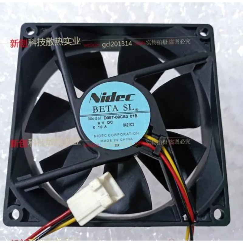 New Cooler Fan D09T-09CS3 01B BETASL 9V 0.10A NR-F500TX -TH Cooling Fan
New Cooler Fan D09T-09CS3 01B BETASL 9V 0.10A NR-F500TX -TH Cooling Fan
