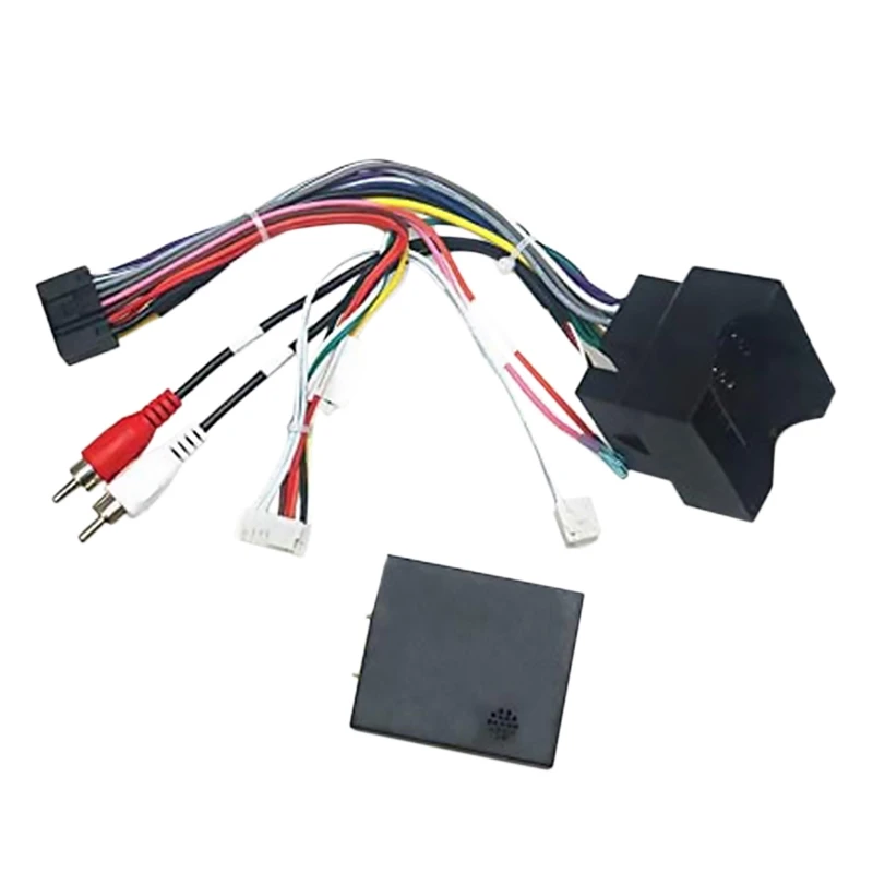Car Audio 16PIN Power Cord Adapter Audio Harness with Canbus Box for B200/W211/ML//
Car Audio 16PIN Power Cord Adapter Audio Harness with Canbus Box for B200/W211/ML//