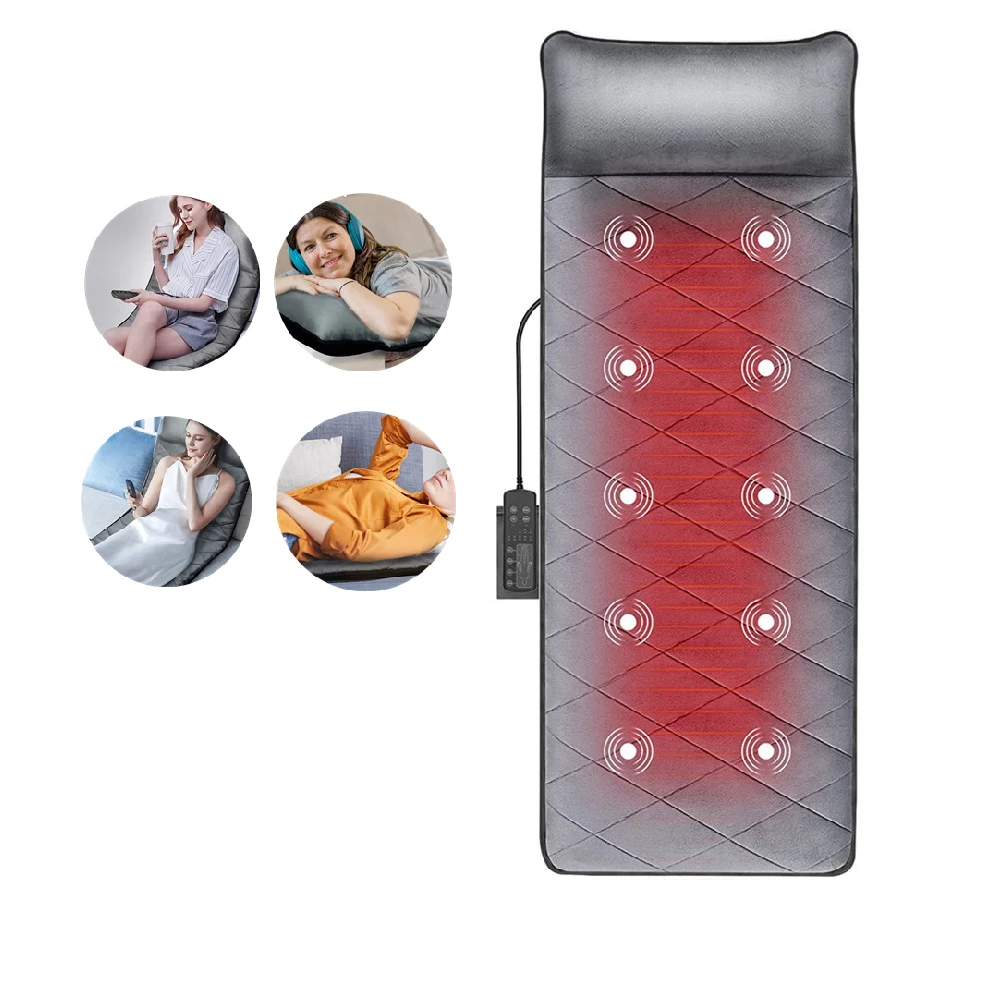 Electric Back Massager Massage Chair Cushion Multifunctional Heat Vibrate Mattress Back Neck Massage Mat Relaxation Car Seat
Electric Back Massager Massage Chair Cushion Multifunctional Heat Vibrate Mattress Back Neck Massage Mat Relaxation Car Seat