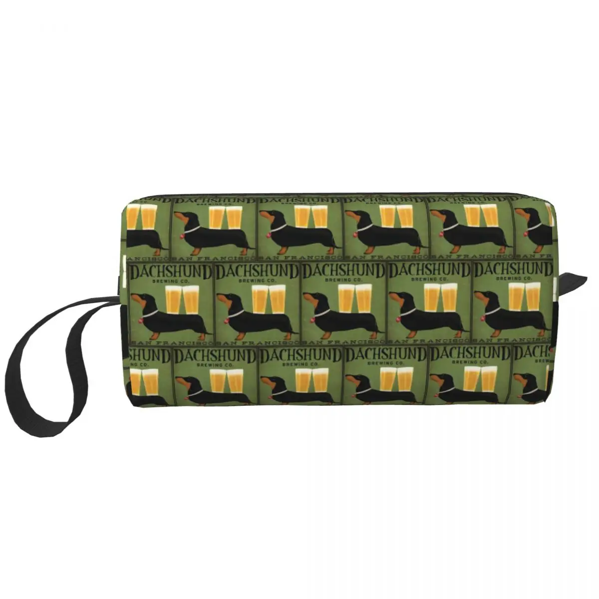 Dachshund Brewing Co Makeup Bag Cosmetic Organizer Storage Dopp Kit Toiletry Cosmetic Bag for Women Beauty Travel Pencil Case
Dachshund Brewing Co Makeup Bag Cosmetic Organizer Storage Dopp Kit Toiletry Cosmetic Bag for Women Beauty Travel Pencil Case