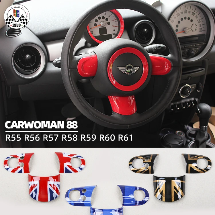 MINI Cooper R55 R56 R57 R58 R59 R60 Auto Accessories Multi-functional Steering Wheel Cover (3PCS/SET)
MINI Cooper R55 R56 R57 R58 R59 R60 Auto Accessories Multi-functional Steering Wheel Cover (3PCS/SET)