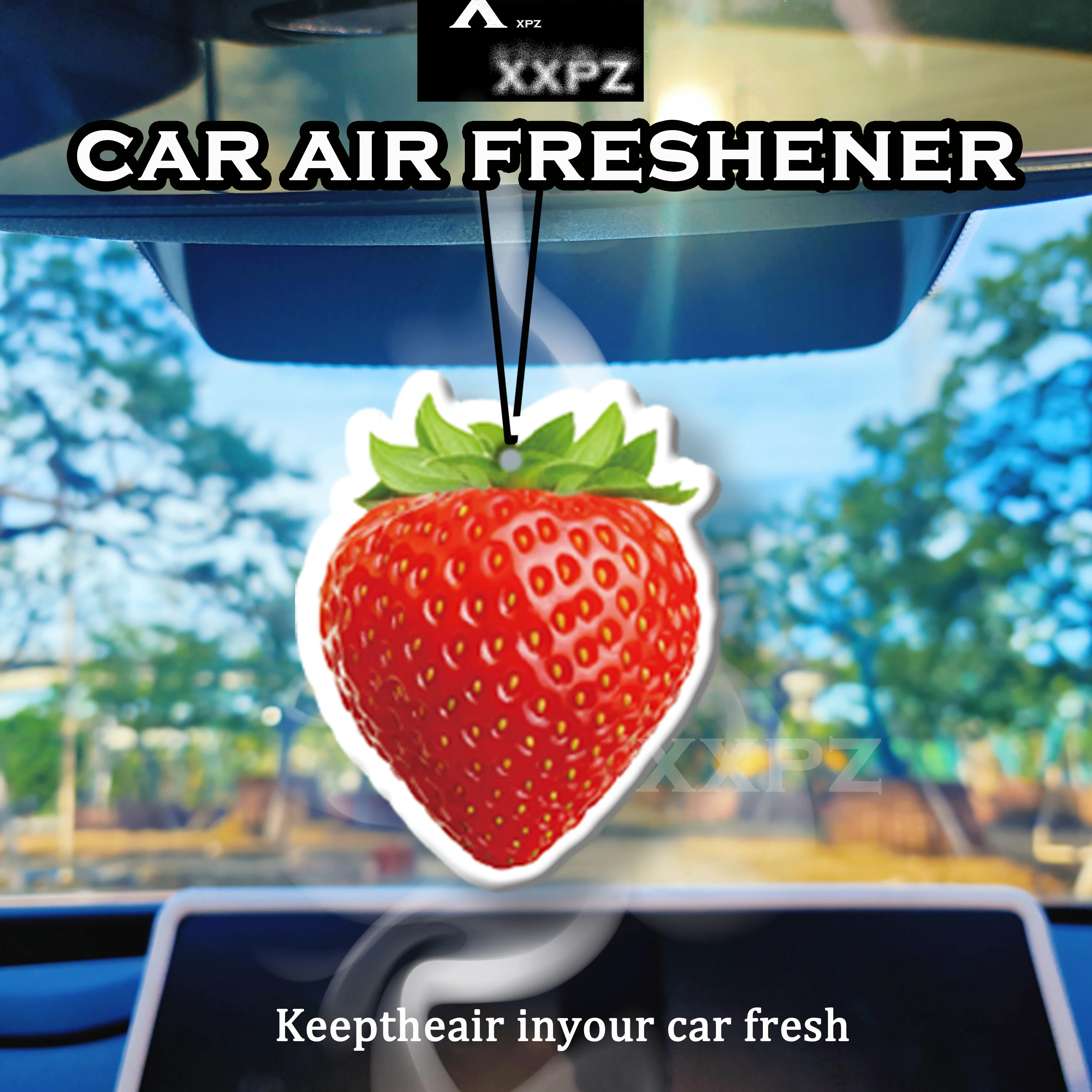 1/3pcs Strawberry Car Air Freshener Auto Parts Car Hanging Sweet Fruity Fragrance Essential Oil Diffuser Gift for Friends
1/3pcs Strawberry Car Air Freshener Auto Parts Car Hanging Sweet Fruity Fragrance Essential Oil Diffuser Gift for Friends