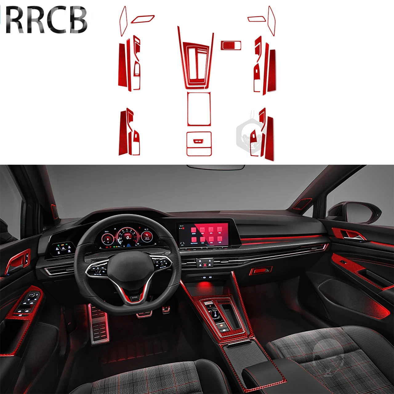 For Volkswagen Golf 8 GTI Mk8 2021 2022 2023 Gear Shift Window Lift Cover Carbon Fiber Sticker Car Interior Tuning Accessories
For Volkswagen Golf 8 GTI Mk8 2021 2022 2023 Gear Shift Window Lift Cover Carbon Fiber Sticker Car Interior Tuning Accessories