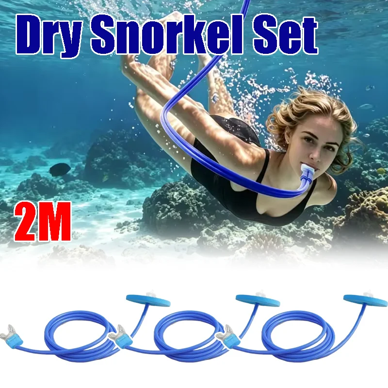 Adult Dry Snorkel Set Complete Full Face Diving Mask Breathing Tube Professional Gear for Ocean Swimming Snorkeling Anti-Fog
Adult Dry Snorkel Set Complete Full Face Diving Mask Breathing Tube Professional Gear for Ocean Swimming Snorkeling Anti-Fog