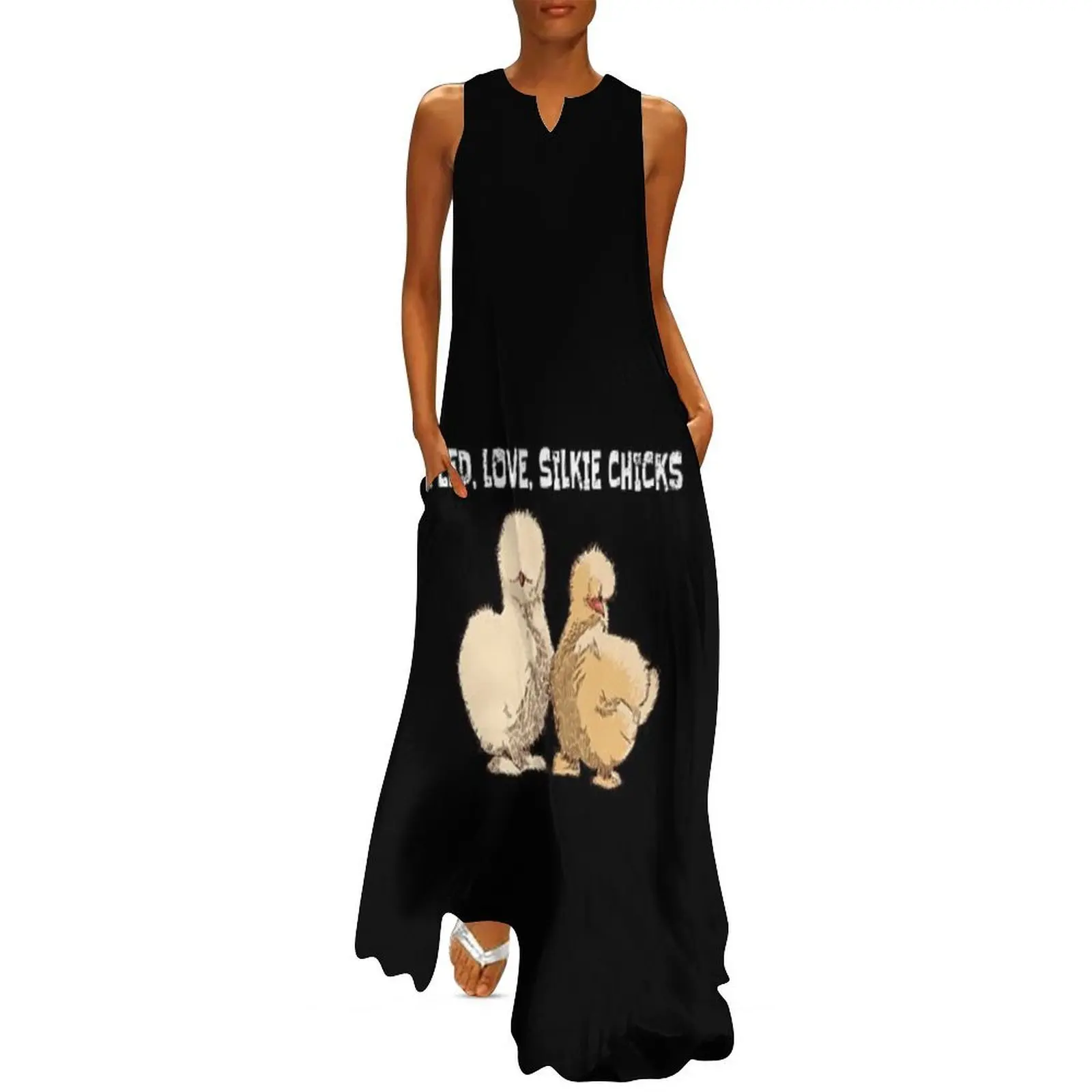 Silkie Chicken Gift Cute Chick Feed Love Silkie Chicks Gift Long Dress women's clothing korea stylish Dress women bandage dress 
Silkie Chicken Gift Cute Chick Feed Love Silkie Chicks Gift Long Dress women's clothing korea stylish Dress women bandage dress
