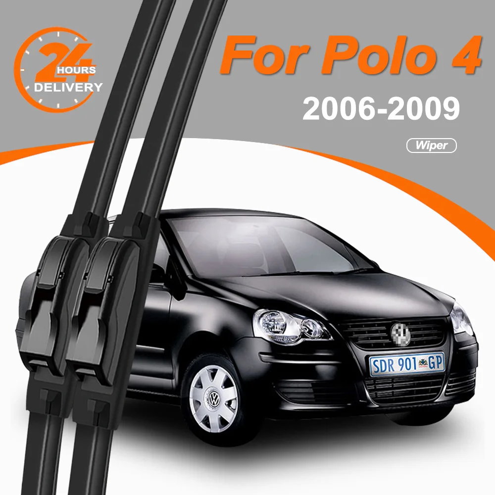 For Volkswagen VW Polo 4 Hatchback Typ 9N3 2006-2009 Front Windshield Wiper Blades 2PCS Windscreen Window Accessories
For Volkswagen VW Polo 4 Hatchback Typ 9N3 2006-2009 Front Windshield Wiper Blades 2PCS Windscreen Window Accessories