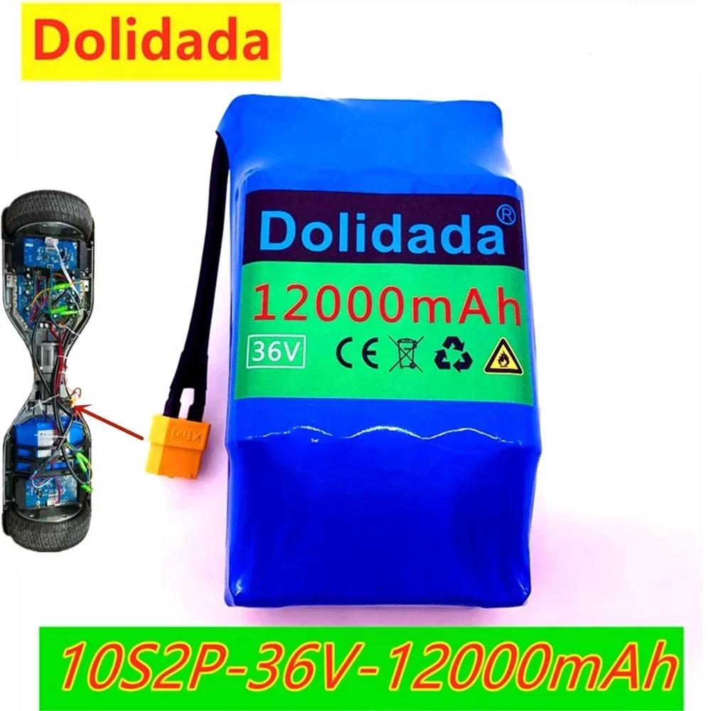 Перезаряжаемая литий-ионная батарея Dolidada 10s2p 36 В, 12000 мАч, 18650 Ач, однотактная батарея ХОВЕРБОРДА напряжения, батарея
Перезаряжаемая литий-ионная батарея Dolidada 10s2p 36 В, 12000 мАч, 18650 Ач, однотактная батарея ХОВЕРБОРДА напряжения, батарея