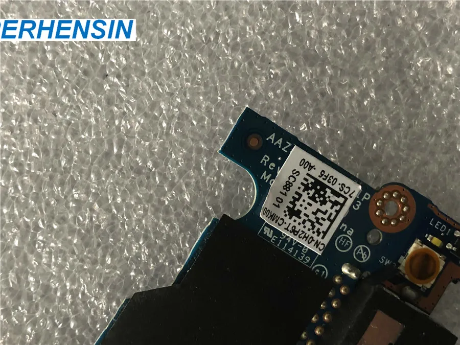 USB-порт, устройство чтения карт SD, плата ввода-вывода для Dell XPS 13 9343 9350 9360 LS-C881P H2P6T 0H2P6T, кабель LF-B441P 05NJV 005NJV
USB-порт, устройство чтения карт SD, плата ввода-вывода для Dell XPS 13 9343 9350 9360 LS-C881P H2P6T 0H2P6T, кабель LF-B441P 05NJV 005NJV
