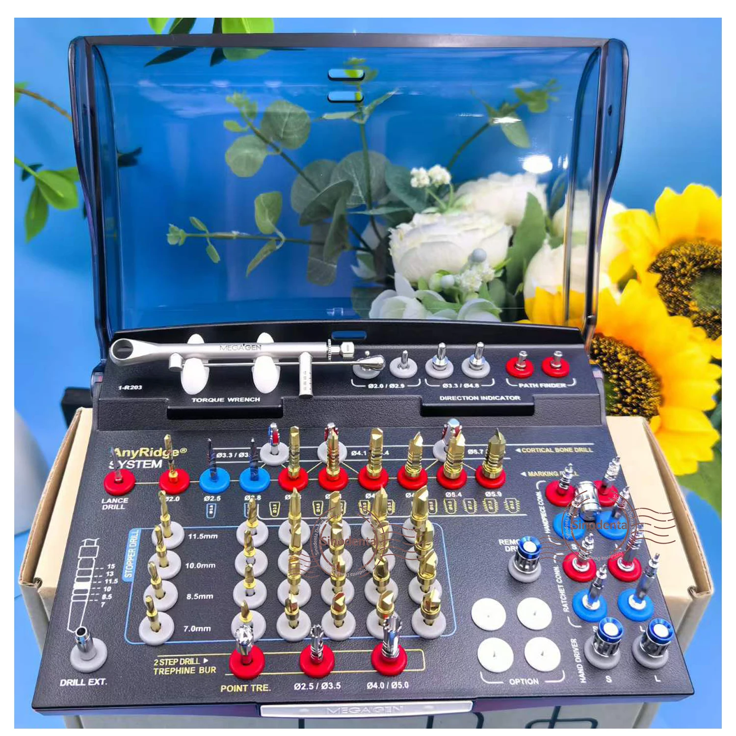 Dental Implant Anyridge Surgical Kit Full Type for Dental Implant Surgery Procedure Any Ridge System Used
Dental Implant Anyridge Surgical Kit Full Type for Dental Implant Surgery Procedure Any Ridge System Used