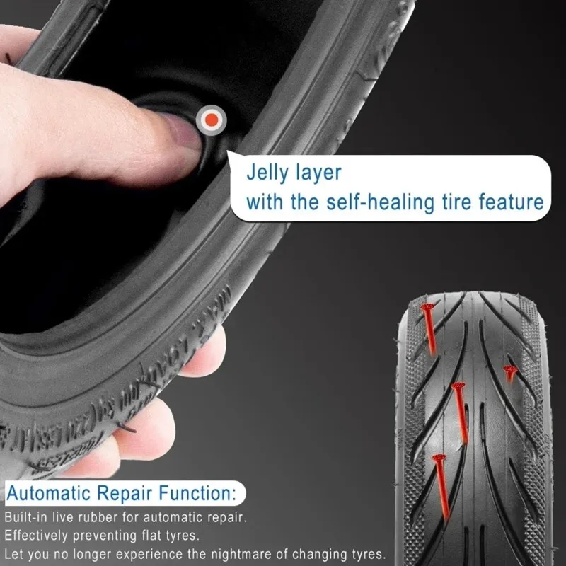 A06F-60/65-6.9 Puncture Jelly Tire For Ninebot Max G2 G65 Electric Scooters
A06F-60/65-6.9 Puncture Jelly Tire For Ninebot Max G2 G65 Electric Scooters