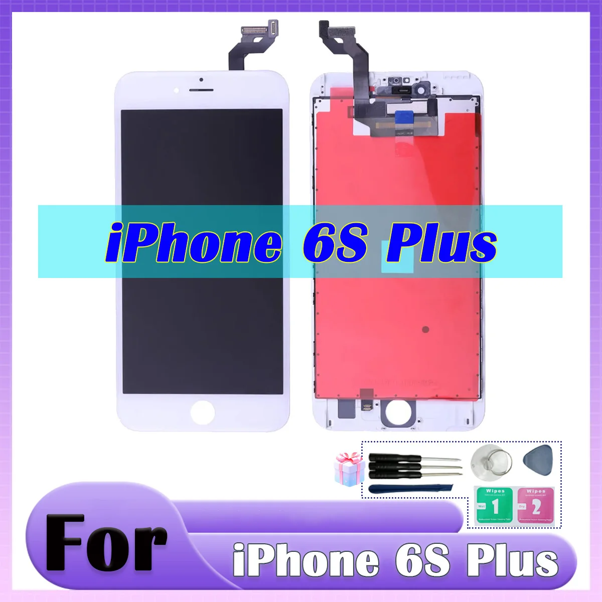 Сенсорный ЖК-экран с цифровым преобразователем в сборе для iPhone 6S Plus, сменные сенсорные ЖК-экраны для iPhone 6S Plus
Сенсорный ЖК-экран с цифровым преобразователем в сборе для iPhone 6S Plus, сменные сенсорные ЖК-экраны для iPhone 6S Plus