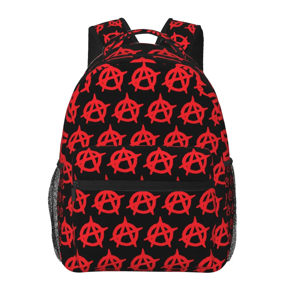 Red Anarchy Logo Large Student Backpack School Bag Hiking Travel Daypack for Boys Girls Fashion Bookbag Shoulder Bags
Red Anarchy Logo Large Student Backpack School Bag Hiking Travel Daypack for Boys Girls Fashion Bookbag Shoulder Bags
