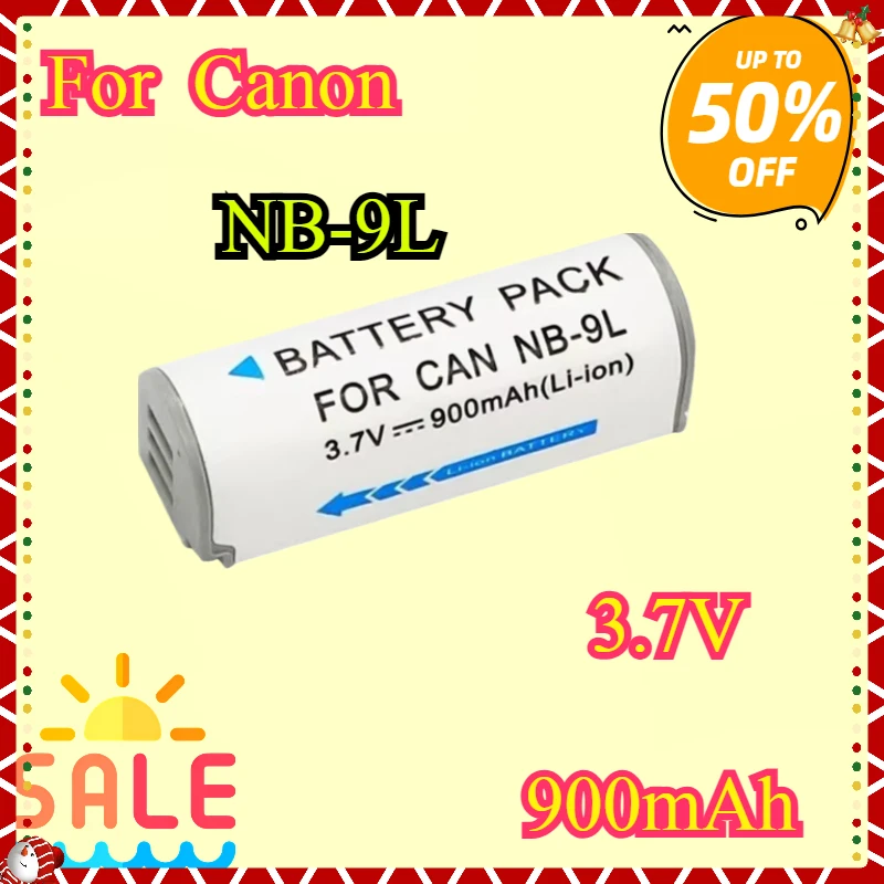 NB-9L Battery 900mAh NB9L NB 9L Rechargeable Batteries For Canon ELPH 510 520 530 HS PowerShot N SD4500 IS IXUS 1100 50S Camera
NB-9L Battery 900mAh NB9L NB 9L Rechargeable Batteries For Canon ELPH 510 520 530 HS PowerShot N SD4500 IS IXUS 1100 50S Camera