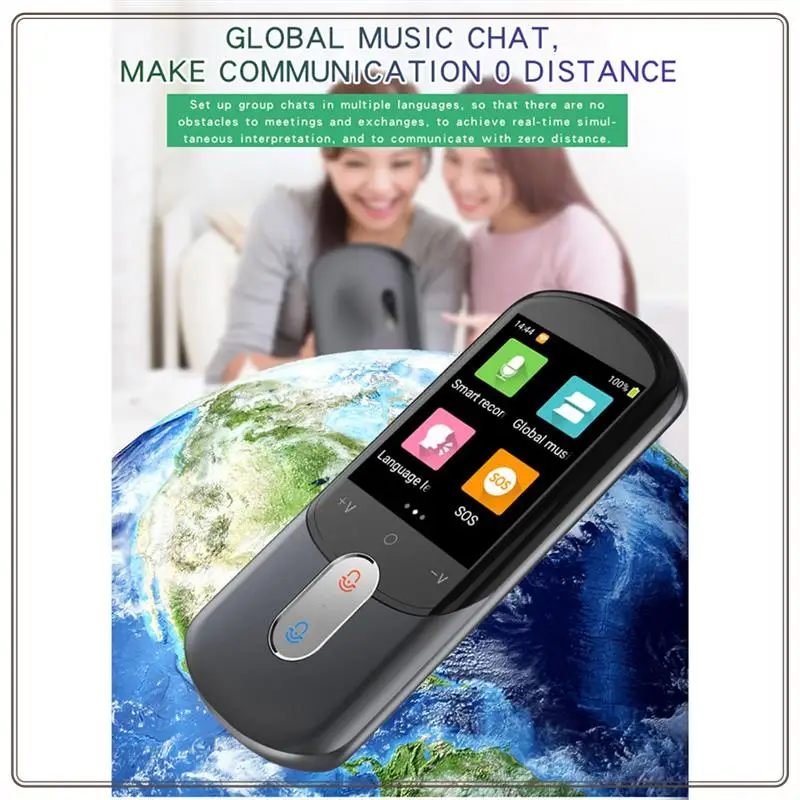 Smart Instant Voice Translator Portable Translator Support Photographic Scanning Portable Offline Translator
Smart Instant Voice Translator Portable Translator Support Photographic Scanning Portable Offline Translator