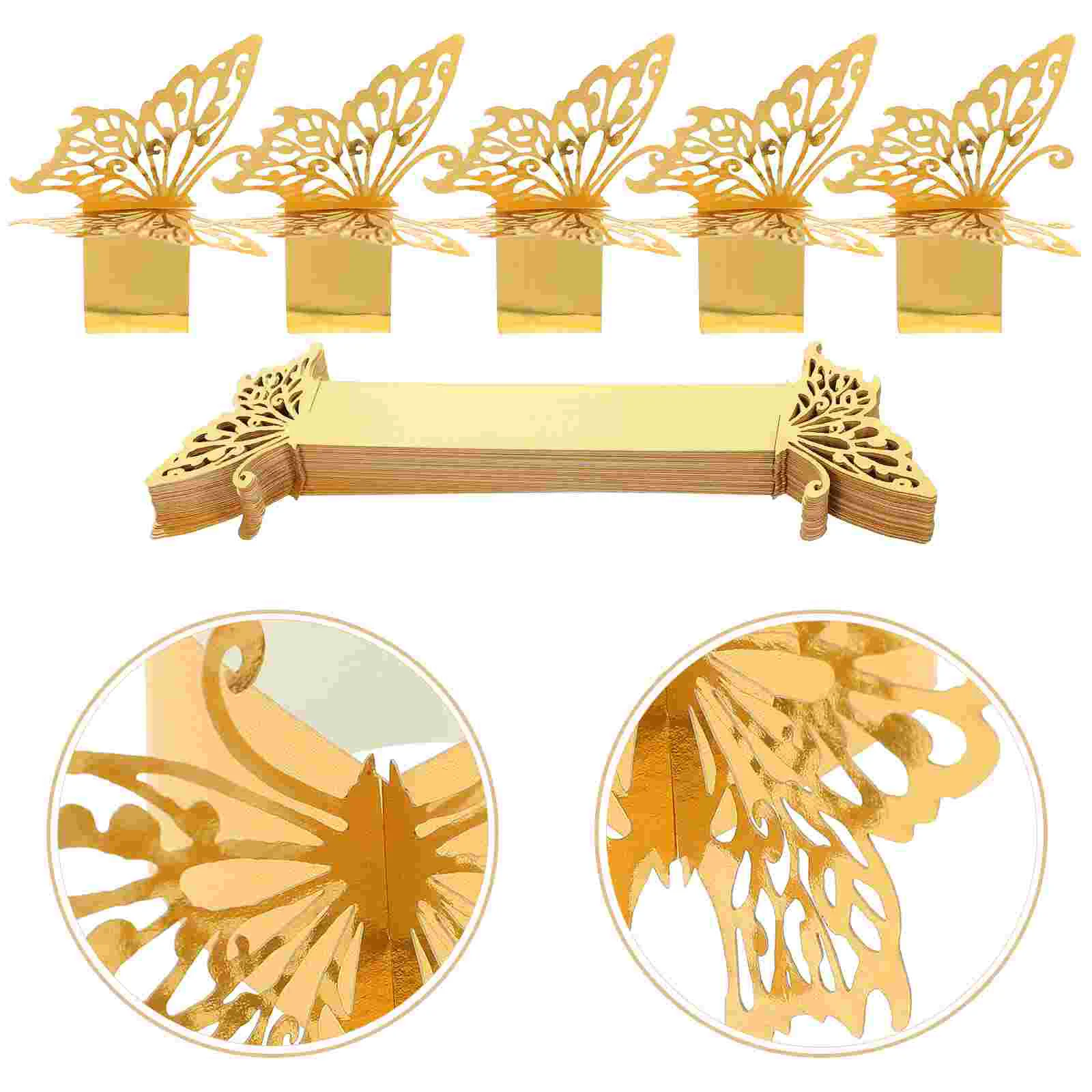 Butterfly Napkin Buckle Party Table Decor Butterflies Rings Decoration for Clasps Ornament Holders Cloth Napkins
Butterfly Napkin Buckle Party Table Decor Butterflies Rings Decoration for Clasps Ornament Holders Cloth Napkins