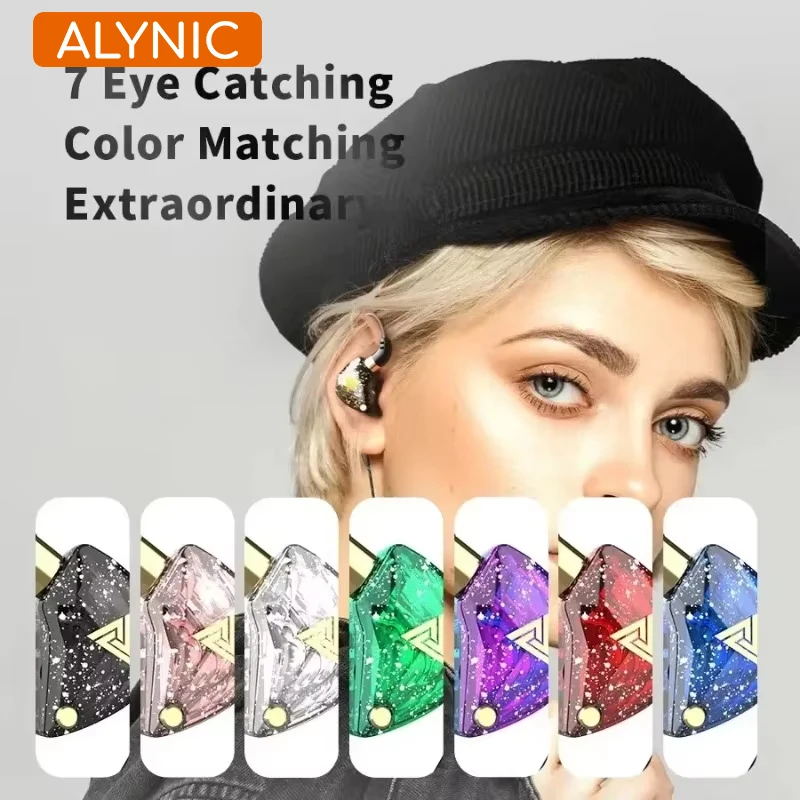 Alynic Dynamic Earphones HIFI Bass Earbuds In Ear Monitor Sport Noise Cancelling Gaming Headset 3.5mm Wired Headphone with Mic
Alynic Dynamic Earphones HIFI Bass Earbuds In Ear Monitor Sport Noise Cancelling Gaming Headset 3.5mm Wired Headphone with Mic