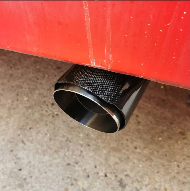 Для Honda Civic 9 2012 2013 2014 2015 нержавеющая глянцевая выхлопная труба из углеродного волокна, наконечник глушителя 
Для Honda Civic 9 2012 2013 2014 2015 нержавеющая глянцевая выхлопная труба из углеродного волокна, наконечник глушителя