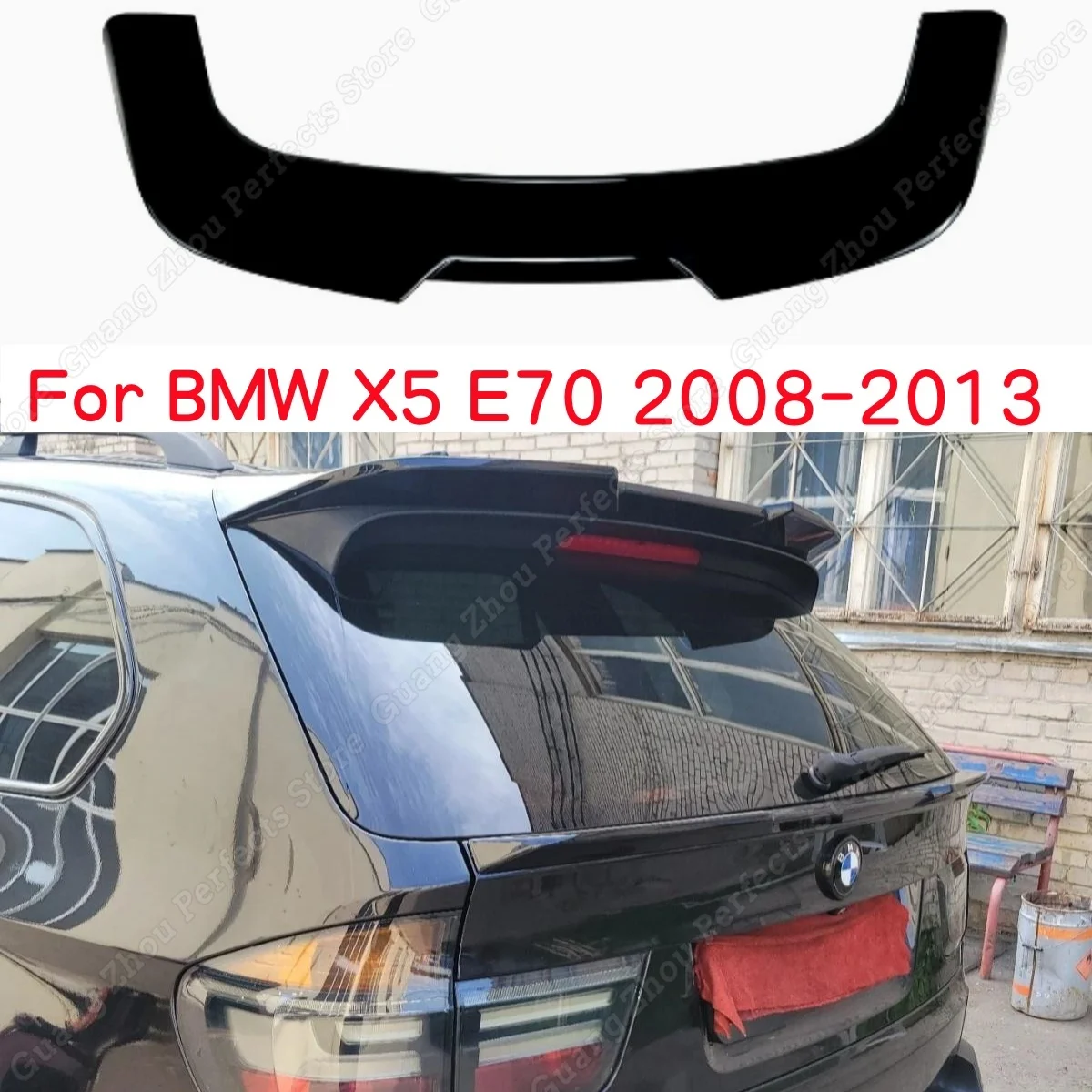 Rear Roof Tail Wing Maxton Style for BMW X5 E70 2008-2013 Car Tail Wing Fixed Wind Spoiler Glossy Bodykits Accessories Tuning
Rear Roof Tail Wing Maxton Style for BMW X5 E70 2008-2013 Car Tail Wing Fixed Wind Spoiler Glossy Bodykits Accessories Tuning
