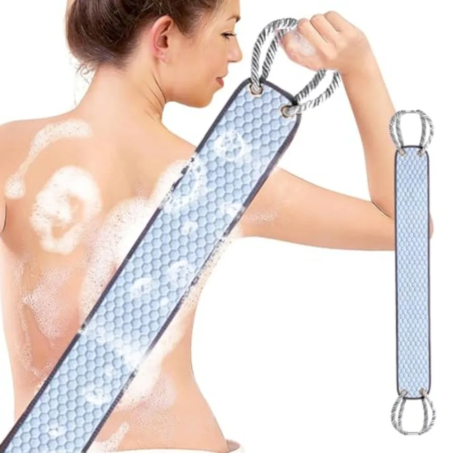 Back Scrubber for Shower with Handles, Double Sided Exfoliating, Bath Back Washer, Back Washer to Deep Clean Your Skin for Men
Back Scrubber for Shower with Handles, Double Sided Exfoliating, Bath Back Washer, Back Washer to Deep Clean Your Skin for Men