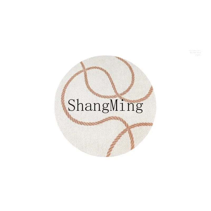 CL Chinese light luxury rope pattern medieval round wool carpet cloakroom bedroom living room balcony
CL Chinese light luxury rope pattern medieval round wool carpet cloakroom bedroom living room balcony