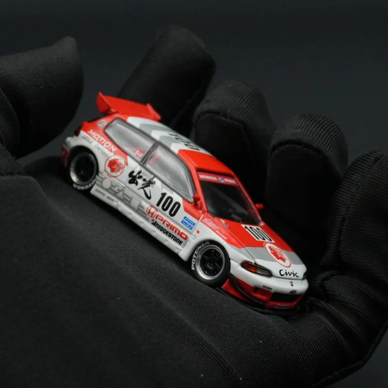 POP Race In stock 1:64 Pandem Civic EG6 Motion 100 Openable Hood Diecast Diorama Car Model Toy
POP Race In stock 1:64 Pandem Civic EG6 Motion 100 Openable Hood Diecast Diorama Car Model Toy