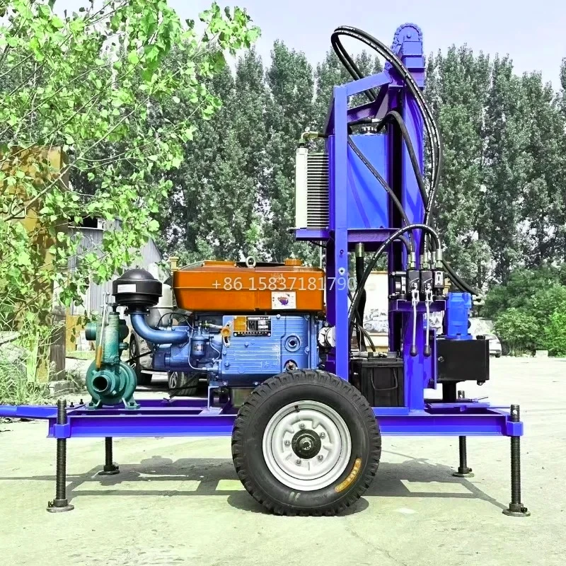 Low Cost Mini Drilling Rig Hydraulic Tractor Mounted Core Portable Well Rig Water Well Drilling Rig Machine for South Africa
Low Cost Mini Drilling Rig Hydraulic Tractor Mounted Core Portable Well Rig Water Well Drilling Rig Machine for South Africa