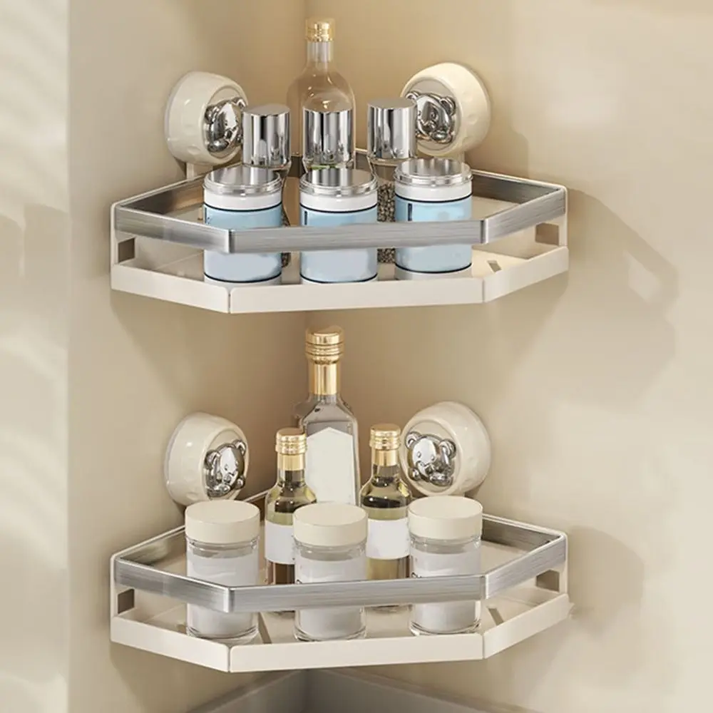 Stainless Steels Suction Cup Storage Shelf Triangular Punch Free Wall Hanging Storage Rack Drainable Wall Mounted
Stainless Steels Suction Cup Storage Shelf Triangular Punch Free Wall Hanging Storage Rack Drainable Wall Mounted