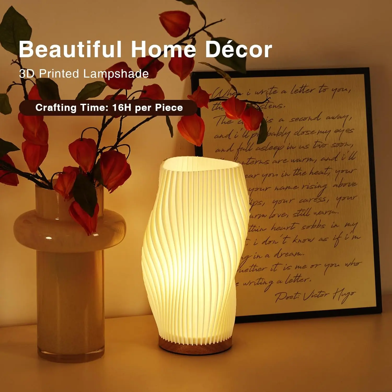 Настольная лампа Прикроватные лампы для спальни Маленькие прикроватные тумбочки Настольная лампа Современная лампа с 3D принтом Эстетические акценты для домашнего декора комнаты
Настольная лампа Прикроватные лампы для спальни Маленькие прикроватные тумбочки Настольная лампа Современная лампа с 3D принтом Эстетические акценты для домашнего декора комнаты