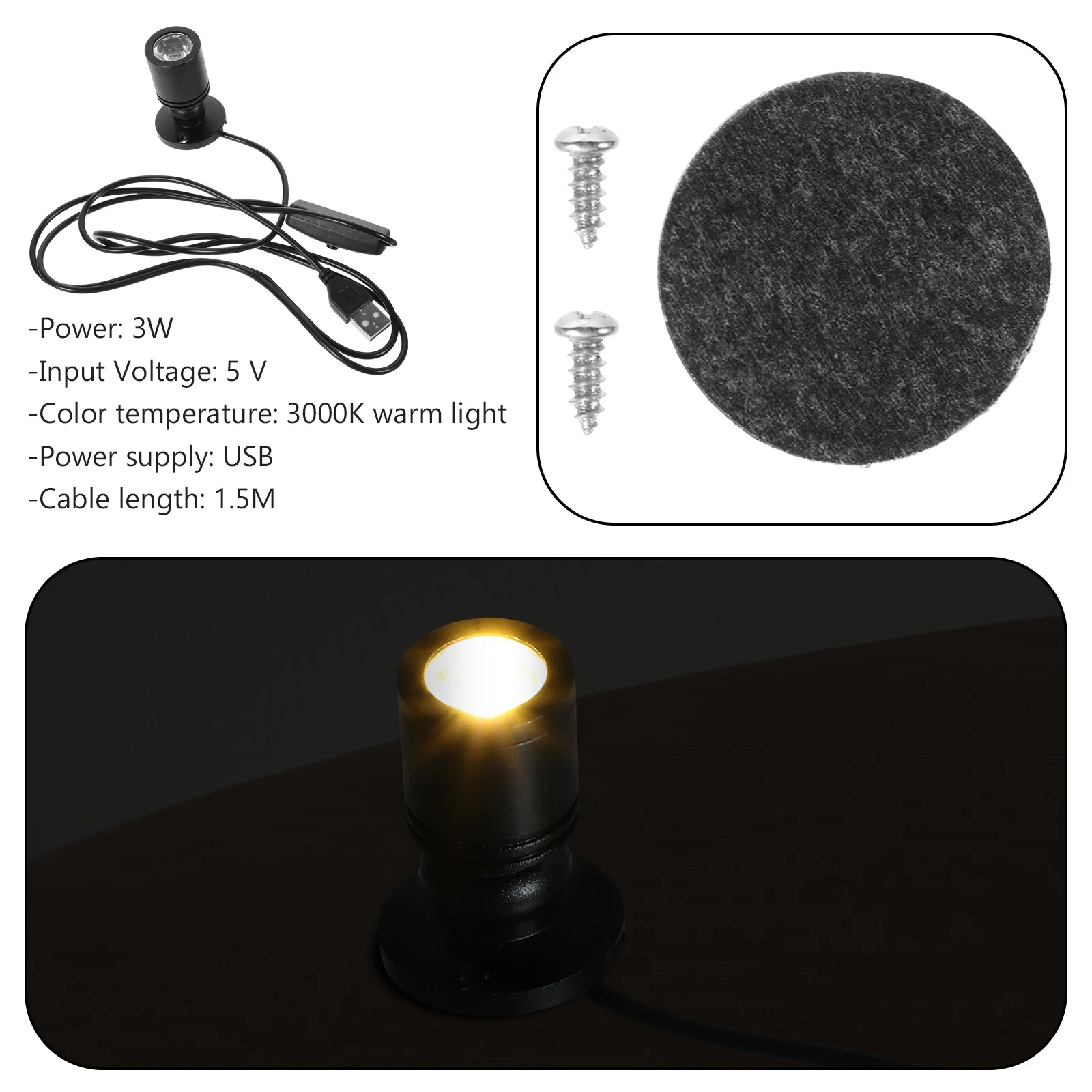 Cabinet Spot Lights Modern Indoor Small Spotlight Jewelry Led Display Showcase Lighting
Cabinet Spot Lights Modern Indoor Small Spotlight Jewelry Led Display Showcase Lighting