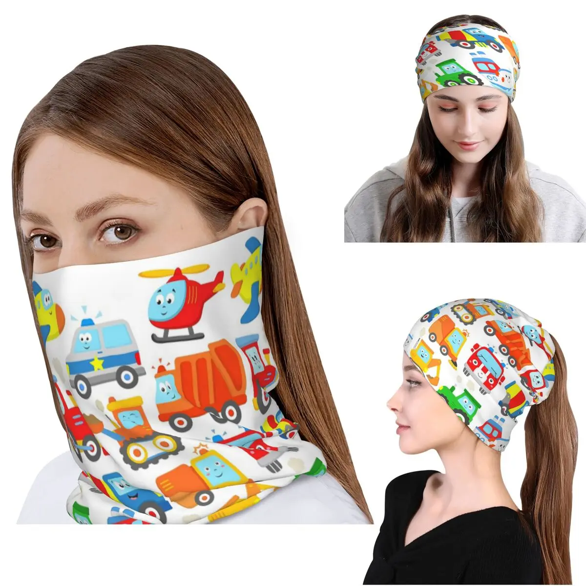 Plane Helicopter Excavator Trashtruck Ship Tractor Train Police Firetruck Kids Bandana Neck Cover Mask Scarf Headwear BeaniesHat
Plane Helicopter Excavator Trashtruck Ship Tractor Train Police Firetruck Kids Bandana Neck Cover Mask Scarf Headwear BeaniesHat