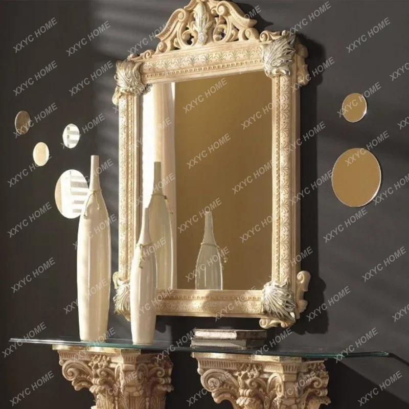 Изготовленное на заказ французское ретро зеркало в полный рост, декоративное зеркало для ванной комнаты, зеркало для макияжа с гравировкой, настенное подвесное напольное зеркало
Изготовленное на заказ французское ретро зеркало в полный рост, декоративное зеркало для ванной комнаты, зеркало для макияжа с гравировкой, настенное подвесное напольное зеркало