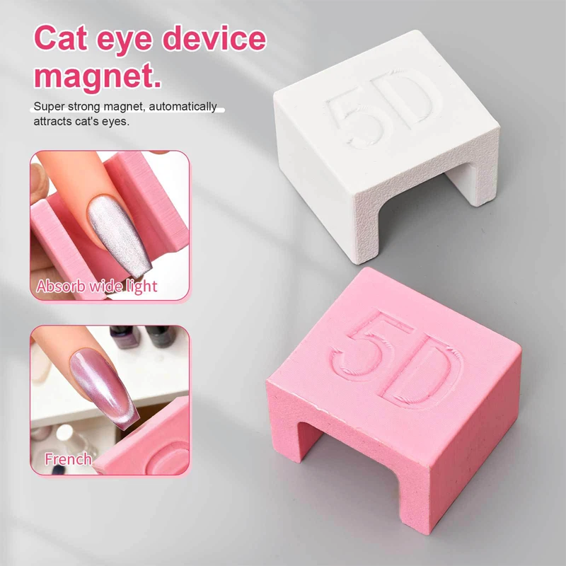Nail Art Magnetic Stick White Pink Nail Art 5D Automatic Magnet Suitable for DIY Cat Eye Gel Nail Polish Manicure Tools
Nail Art Magnetic Stick White Pink Nail Art 5D Automatic Magnet Suitable for DIY Cat Eye Gel Nail Polish Manicure Tools