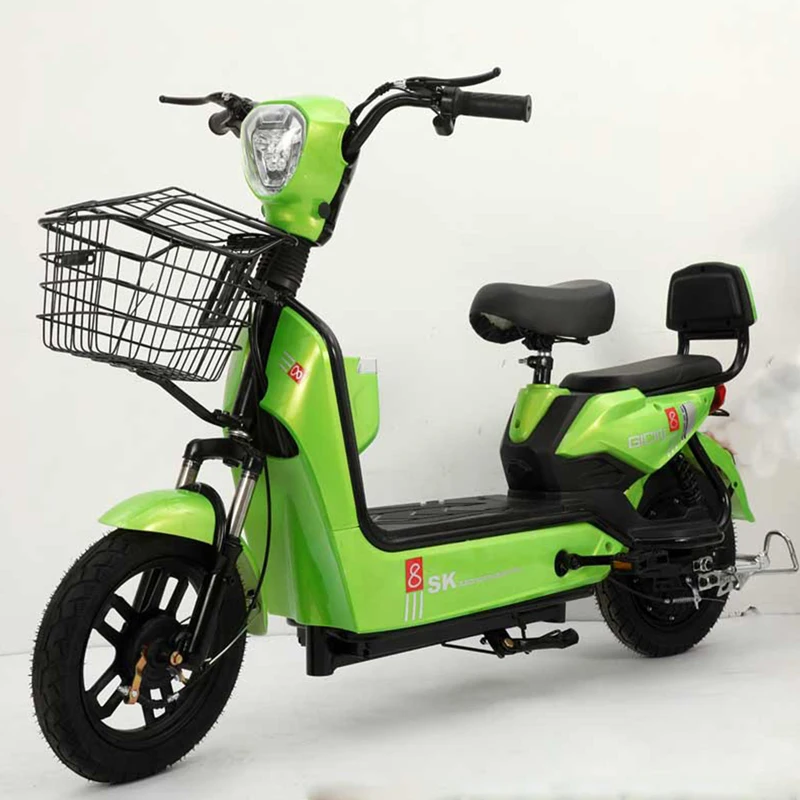 Wholesale Price 14 Inch Step Through Electric Bike 350W 48V 12AH 20AH City Electric Bike Scooter with Pedal Storage Battery
Wholesale Price 14 Inch Step Through Electric Bike 350W 48V 12AH 20AH City Electric Bike Scooter with Pedal Storage Battery