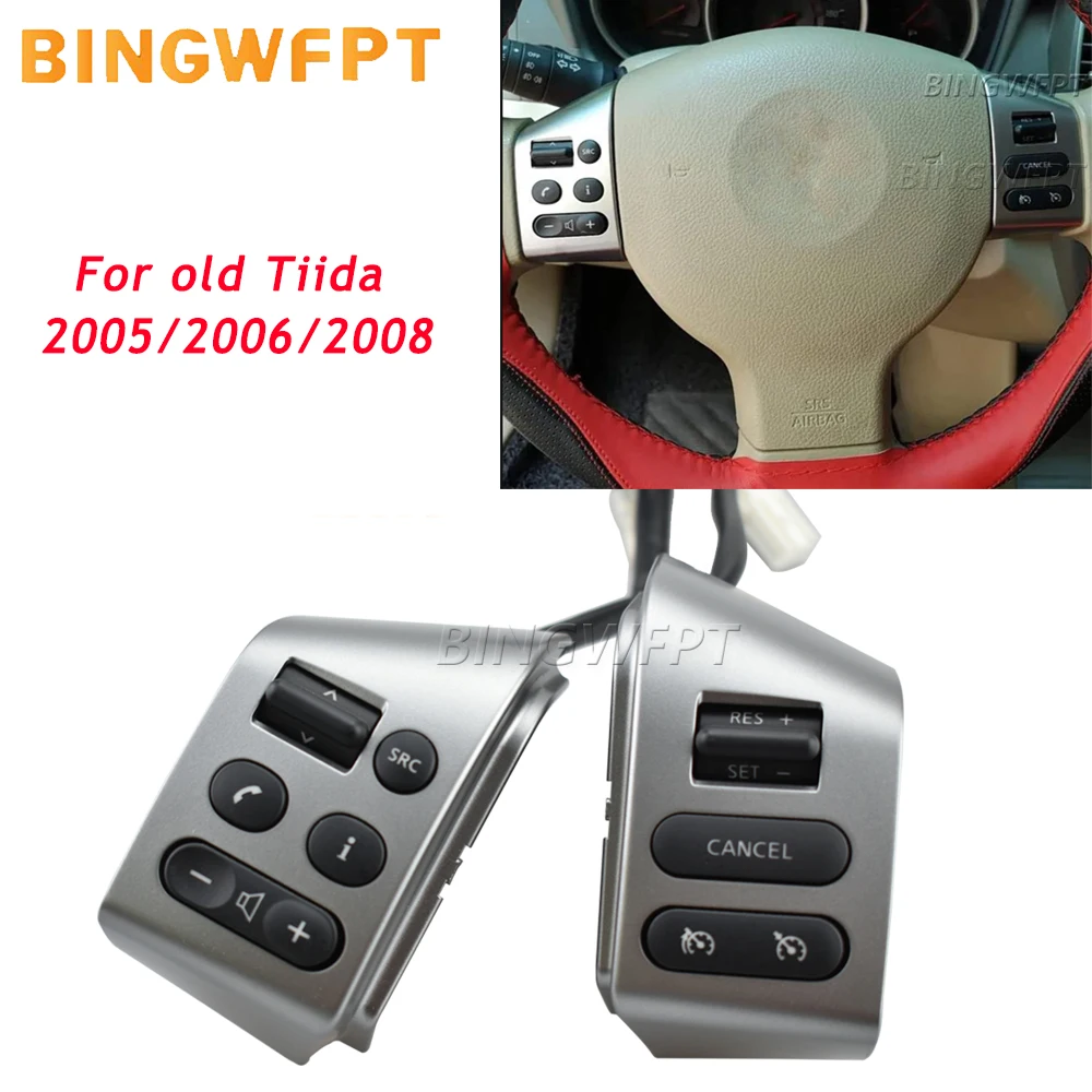 Cruise Control Steering Wheel Buttons For Nissan Sylphy 2005-2017 Tiida 2005 2006 2008 Livina 2007-2010 Car Accessories
Cruise Control Steering Wheel Buttons For Nissan Sylphy 2005-2017 Tiida 2005 2006 2008 Livina 2007-2010 Car Accessories