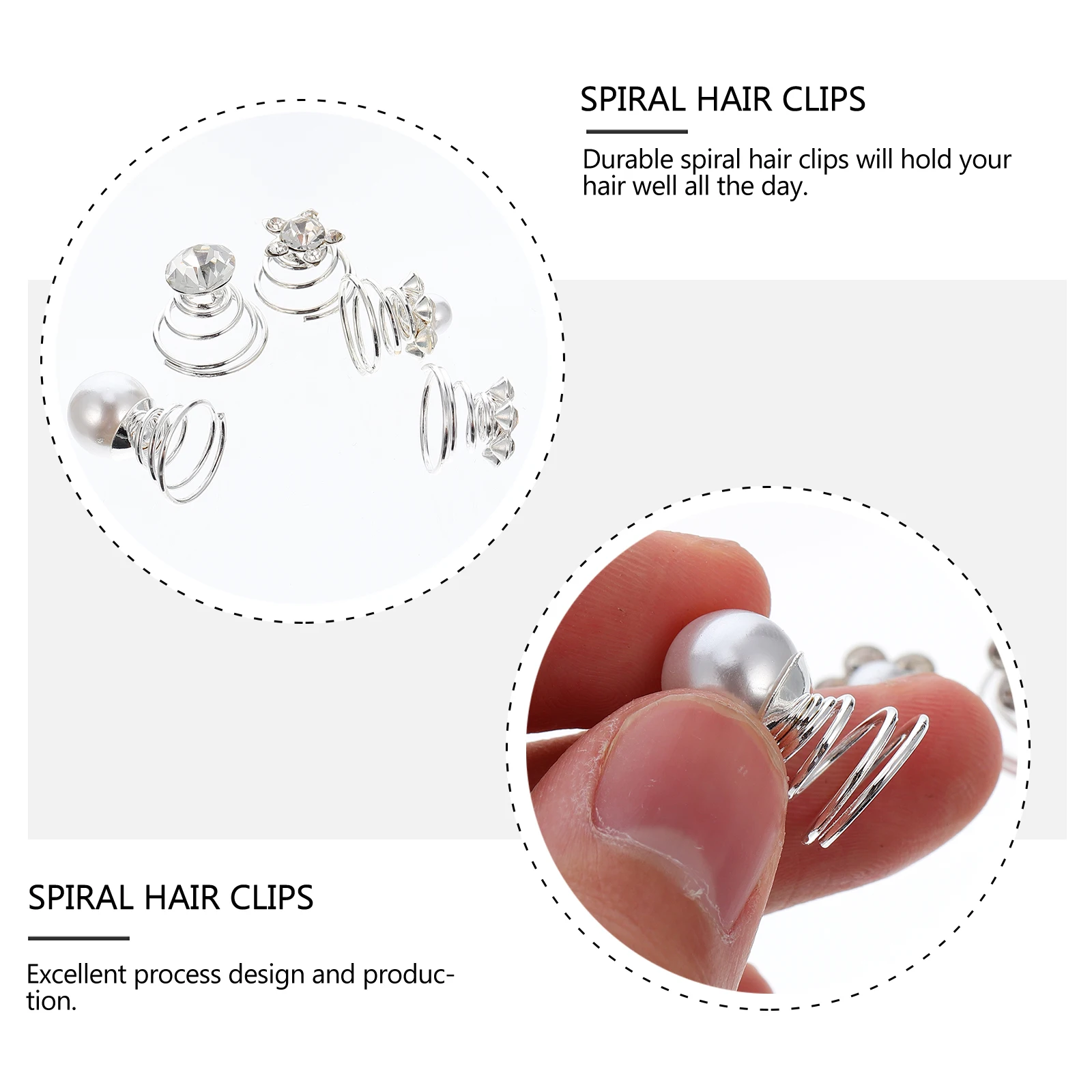 Pearl Hair Clips Women Silver Alloy Spiral Hairpins Wedding Bride Bridesmaids Prom Party Accessories Elegant Hairstyles Long
Pearl Hair Clips Women Silver Alloy Spiral Hairpins Wedding Bride Bridesmaids Prom Party Accessories Elegant Hairstyles Long