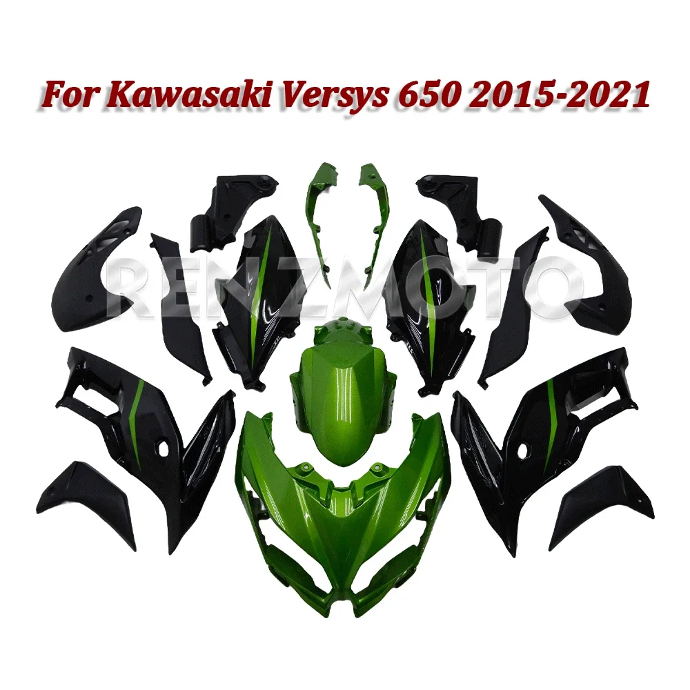 Комплект обтекателей для мотоцикла Kawasaki Versys 650 Versys650 2015-2021, пластиковая защитная пластина, аксессуары, впрыск раковины
Комплект обтекателей для мотоцикла Kawasaki Versys 650 Versys650 2015-2021, пластиковая защитная пластина, аксессуары, впрыск раковины