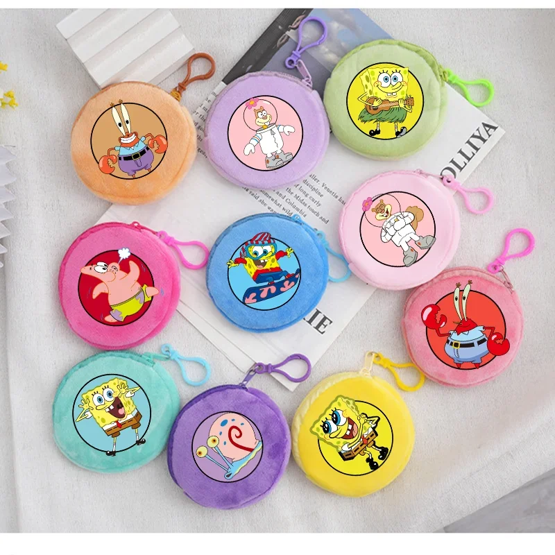 SpongeBob SquarePants Round Wallet Anime Cartoon Character Print Cute Purse Large Capacity Portable Mini Wallets Holiday Gifts
SpongeBob SquarePants Round Wallet Anime Cartoon Character Print Cute Purse Large Capacity Portable Mini Wallets Holiday Gifts