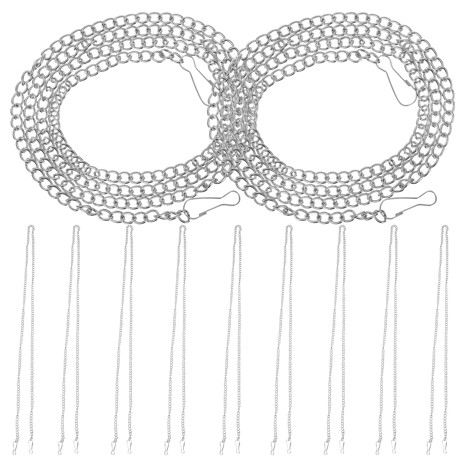 10 Pcs Hanging Chains Metal Plant Chain Hooks for Picture Posters Billboards Chalkboards Bird Feeders nament Hangers Strong Iron
10 Pcs Hanging Chains Metal Plant Chain Hooks for Picture Posters Billboards Chalkboards Bird Feeders nament Hangers Strong Iron